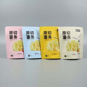 40g原切薯?xiàng)l+啞光鍍鋁+站立袋